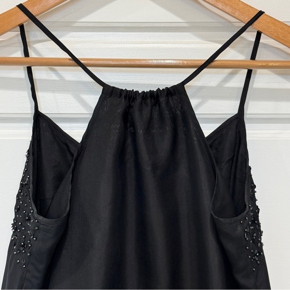 Eileen Fisher Sequined Silk Habutai Tank Petite Small - Picture 9 of 9